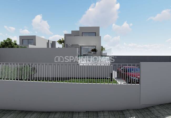 Malaga Mijas'ta Deniz ve Doğa Manzaralı Satılık Villalar 9