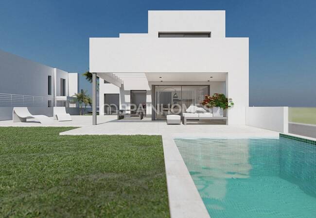 Malaga Mijas'ta Deniz ve Doğa Manzaralı Satılık Villalar 6