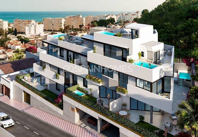 Sea View Apartments with a Unique Design in Torremolinos 4