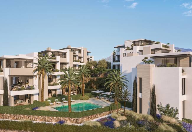 New Build Properties in Landscaped Complex in Estepona 1
