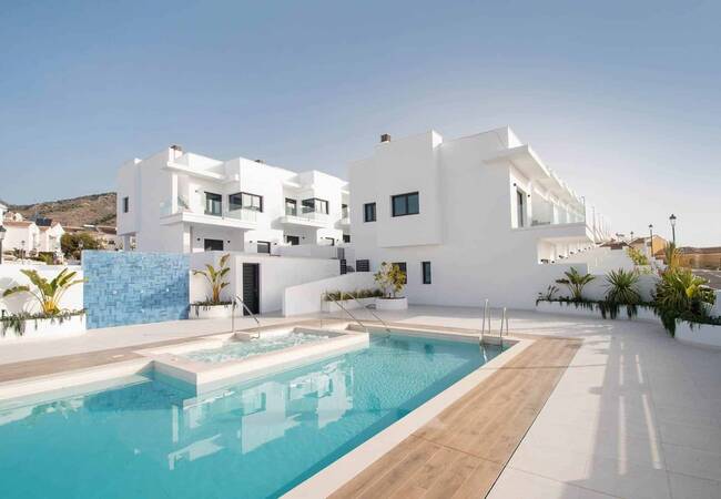 New Sea View Houses Close to the Beach in Nerja Spain 1