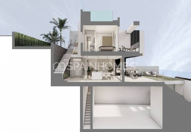 Lyxvilla Med Privat Pool Och Garage I Torrox Spanien 8