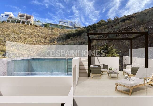 Lyxvilla Med Privat Pool Och Garage I Torrox Spanien 7