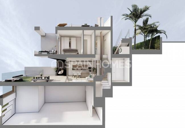 Lyxvilla Med Privat Pool Och Garage I Torrox Spanien 9