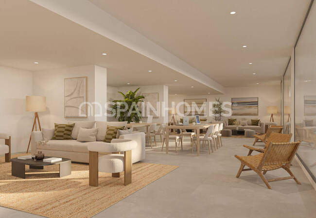 Marbella'da Sahile Yakın Havuzlu Sitede Yarı Müstakil Evler 5
