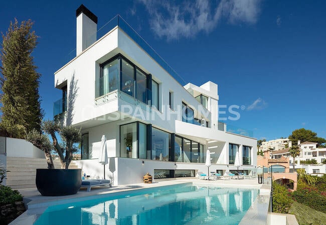 Villa Avec Riches Facilités Près De Puerto Banus À Benahavis 5