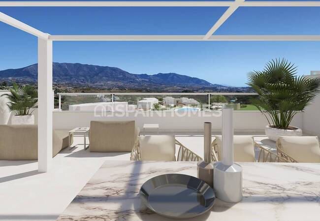 Mijas'ta Golf Resort İçinde Geniş Teraslı Daireler 6