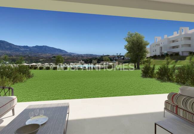 Mijas'ta Golf Resort İçinde Geniş Teraslı Daireler 7