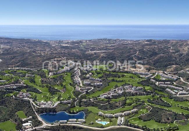 Mijas'ta Golf Resort İçinde Geniş Teraslı Daireler 9