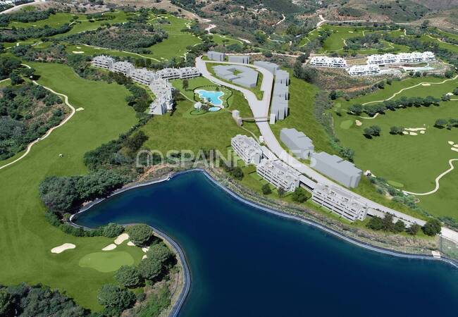 Mijas'ta Golf Resort İçinde Geniş Teraslı Daireler 12