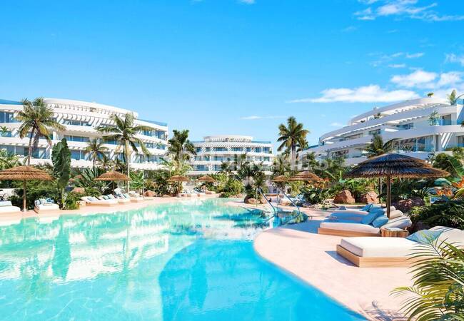Mijas'ta Geniş Teraslı ve Deniz Manzaralı Daireler 2