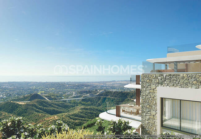 Nature View Apartments in the Country Club in Benahavis 1