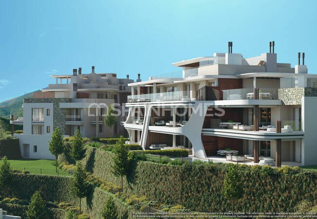 Квартиры с Видом на Природу в Бенаависе в Клубном Комплексе 5