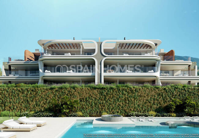 Квартиры с Видом на Природу в Бенаависе в Клубном Комплексе 3