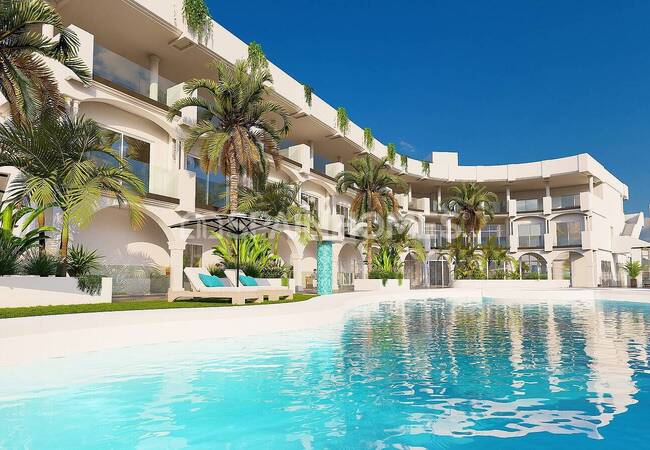 Rincon De La Victoria'da Sahile Yakın Deniz Manzaralı Daireler 3