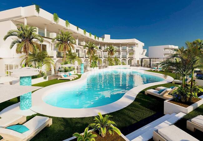 Rincon De La Victoria'da Sahile Yakın Deniz Manzaralı Daireler 5