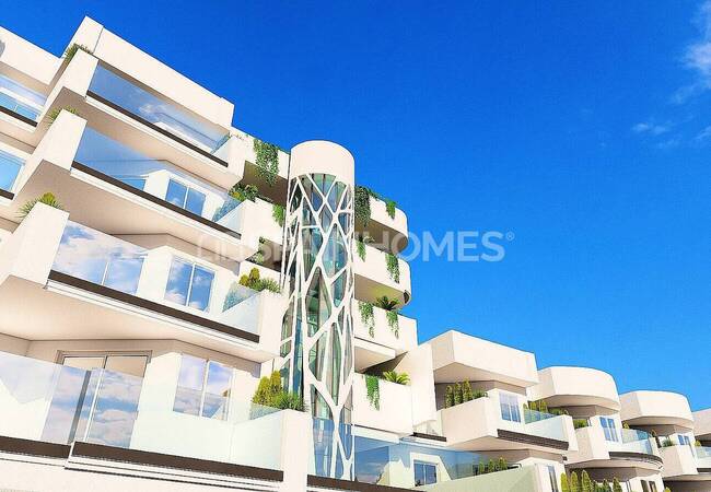 Rincon De La Victoria'da Sahile Yakın Deniz Manzaralı Daireler 7