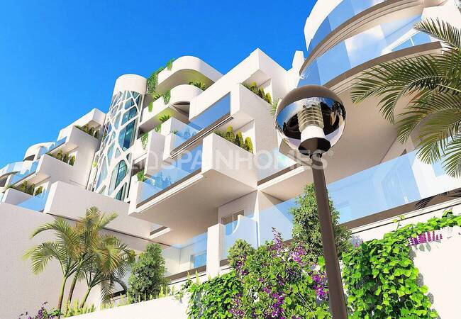 Rincon De La Victoria'da Sahile Yakın Deniz Manzaralı Daireler 9