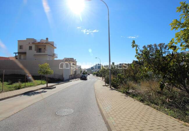 Havsutsikt Mark Nära Malaga I Benalmadena 1
