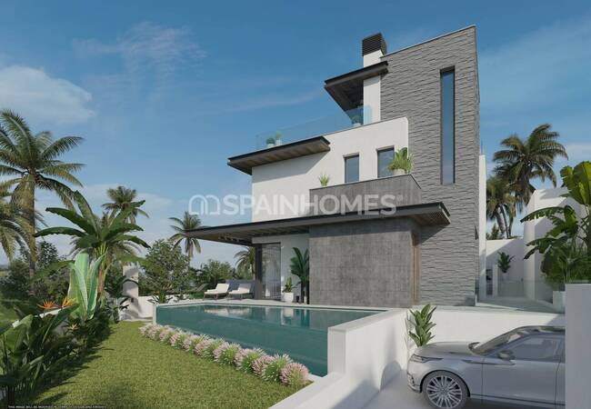 Luxe Vrijstaande Villa's Met Zeezicht Dichtbij De Golfclub In Mijas 5