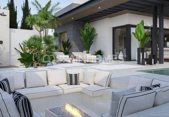 Luxe Vrijstaande Villa's Met Zeezicht Dichtbij De Golfclub In Mijas 11