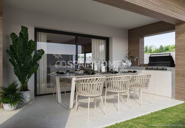 Luxe Vrijstaande Villa's Met Zeezicht Dichtbij De Golfclub In Mijas 12