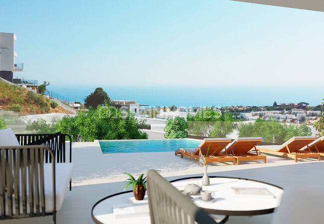 Energy Efficient Houses with Sea Views in Mijas Malaga 1