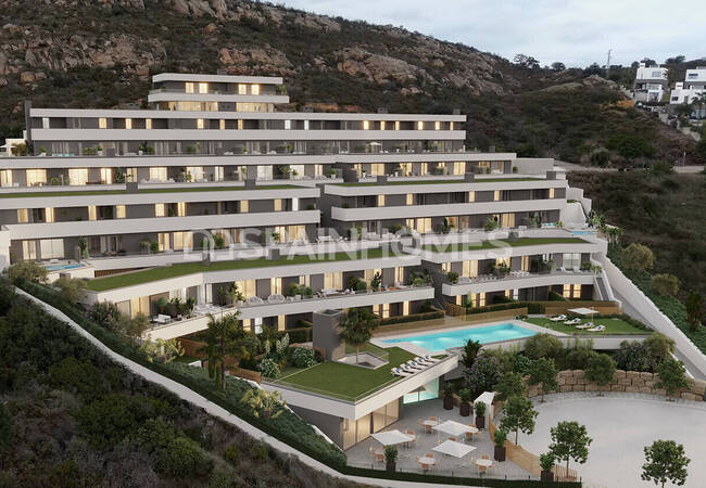 Manilva'nın Popüler Bir Bölgesinde Yeni Yarı Müstakil Evler 5