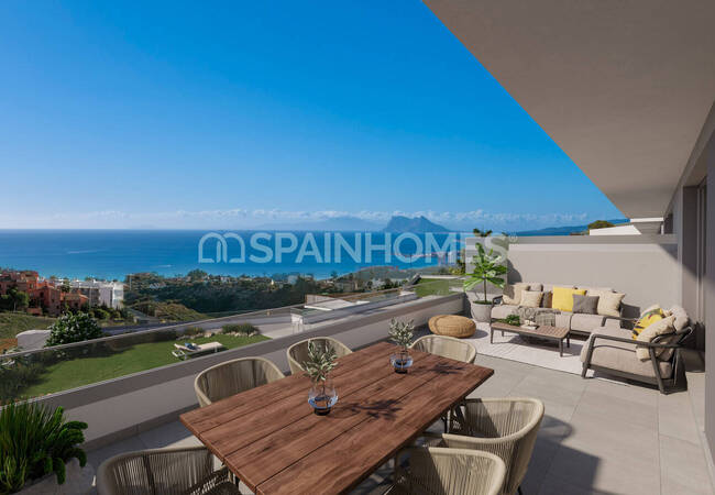 Manilva'nın Popüler Bir Bölgesinde Yeni Yarı Müstakil Evler 3