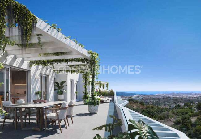 Energy Efficient Flats with Stunning Views in Mijas 1