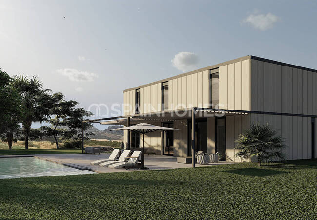 Alhaurin De La Torre'de Alamos Sahili'ne Yakın Şık Tasarımlı Ev 3