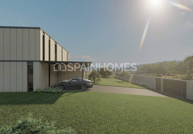 Alhaurin De La Torre'de Alamos Sahili'ne Yakın Şık Tasarımlı Ev 5