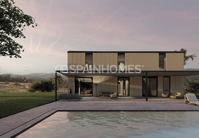 Alhaurin De La Torre'de Alamos Sahili'ne Yakın Şık Tasarımlı Ev 4