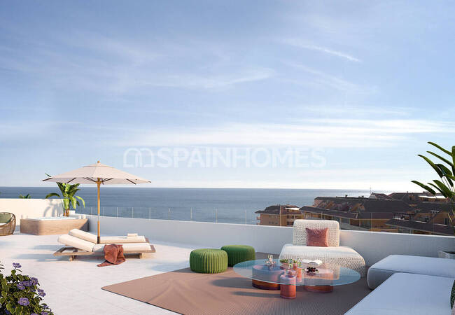 Appartements Élégants Vue Mer Et Montagne À Fuengirola Málaga