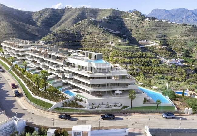Exklusive Meerblick Wohnungen Und Großen Terrassen In Torrox Costa 2