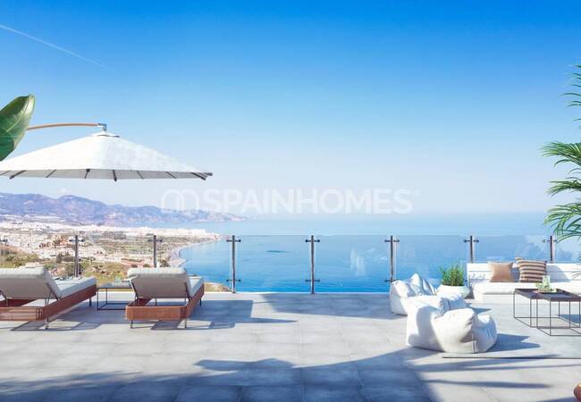 Exklusive Meerblick Wohnungen Und Großen Terrassen In Torrox Costa 4