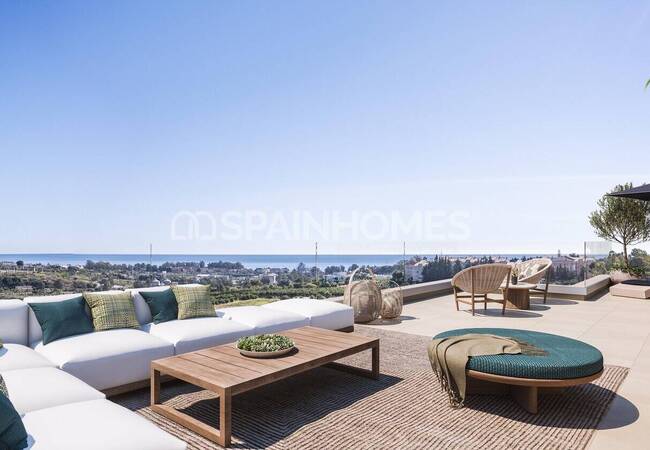 Appartements Vue Mer Avec Grandes Terrasses À Estepona 7