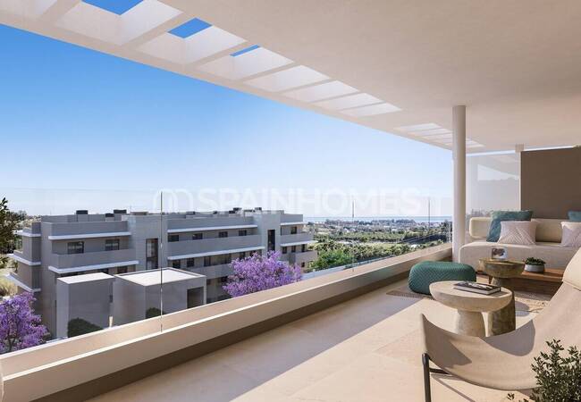 Appartements Vue Mer Avec Grandes Terrasses À Estepona 10