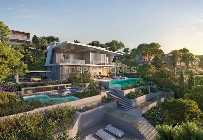 Spectacular View Villas Inspired by Lamborghini in Benahavis