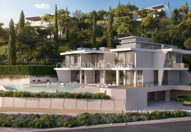 Spektakuläre Ansichten Villen Mit Privatem Aufzug In Benahavis 1