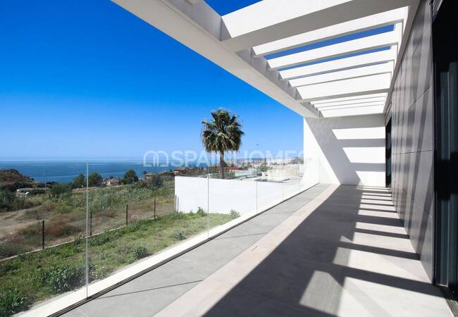 Ruime Villa Met Panoramisch Uitzicht Op Zee In Benalmadena 7