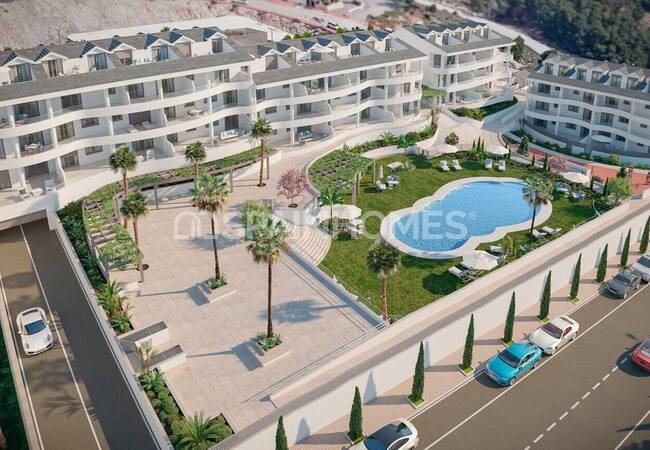 Benalmadena'da Harika Konumda Deniz Manzaralı Daireler 1