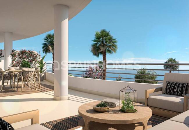 Benalmadena'da Harika Konumda Deniz Manzaralı Daireler 6