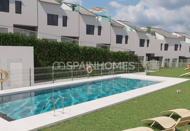 New Townhouses and Semi-detached Houses in Malaga 3
