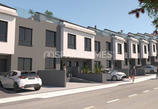 New Townhouses and Semi-detached Houses in Malaga 1