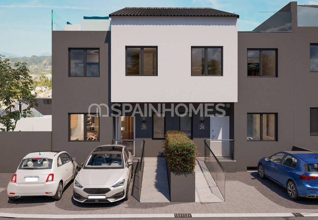 New Townhouses and Semi-detached Houses in Malaga 2