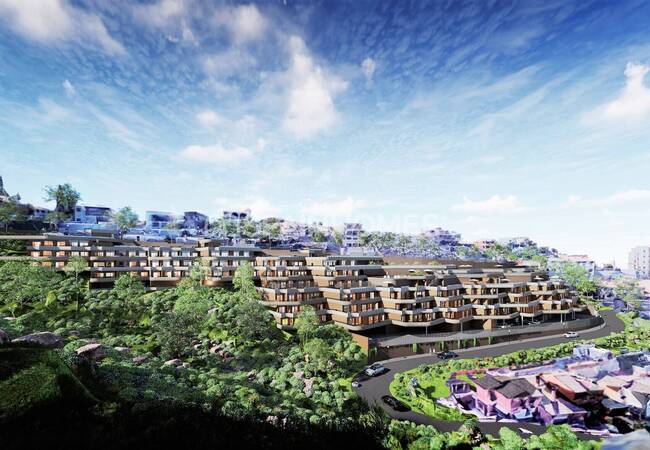 Malaga’da Muhteşem Deniz Manzaralı Şık Tasarımlı Daireler 1