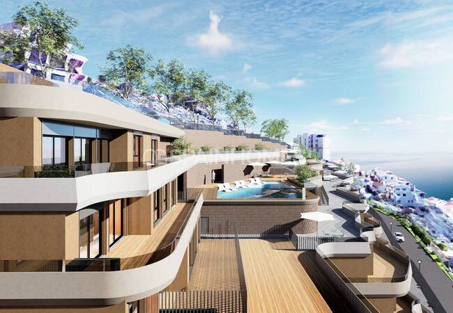 Malaga’da Muhteşem Deniz Manzaralı Şık Tasarımlı Daireler 4