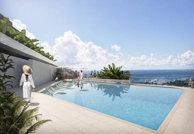 Malaga’da Muhteşem Deniz Manzaralı Şık Tasarımlı Daireler 9