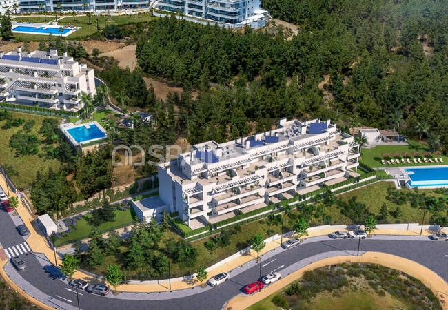 Maisons À Côté Du Club De Golf À Mijas Avec Vue Pittoresque 5